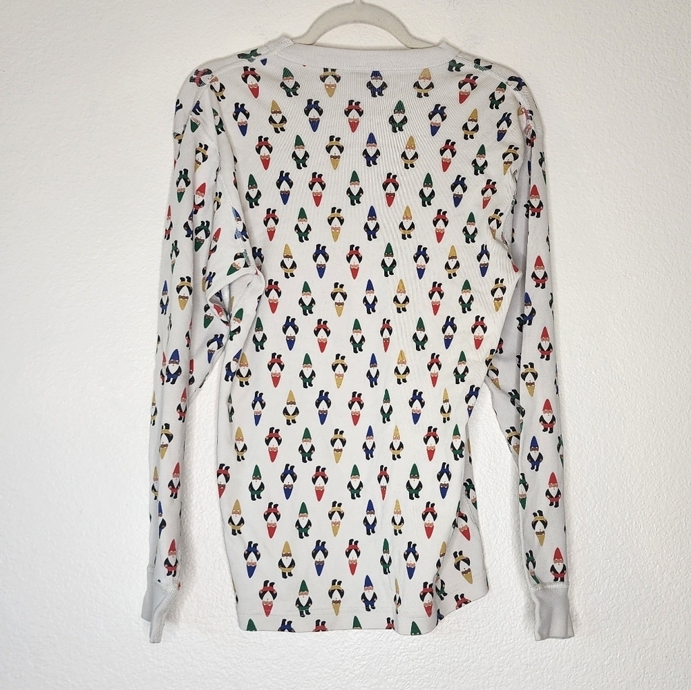 Hanna Andersson Cream Pajama Set with Multicolor Pattern - Picture 3 of 8